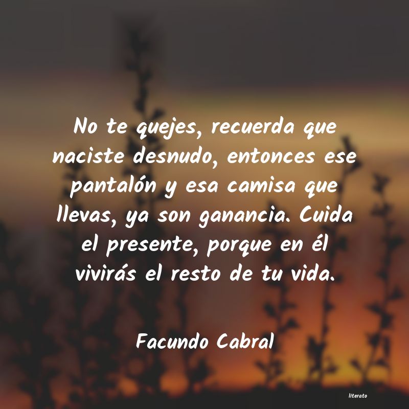 Frases de Facundo Cabral