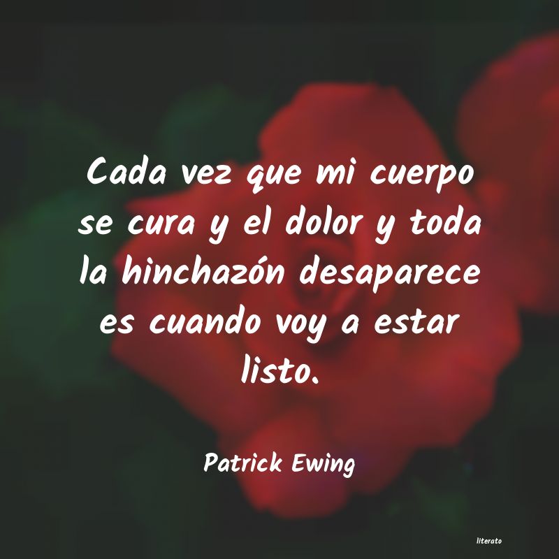 Frases de Patrick Ewing