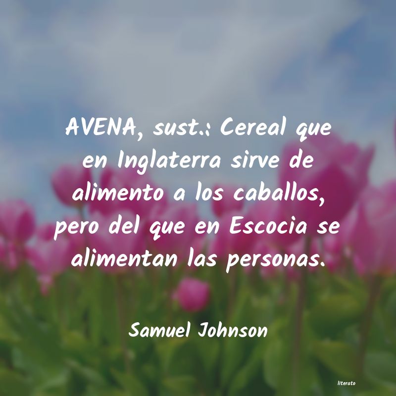 Frases de Samuel Johnson