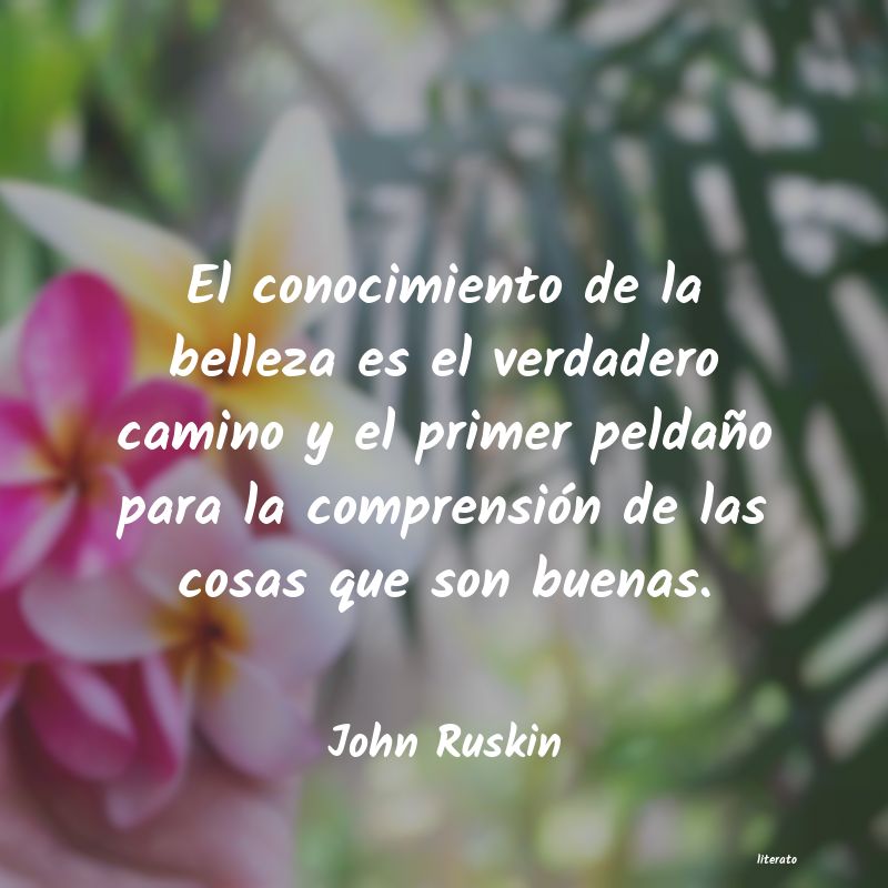 Frases de John Ruskin