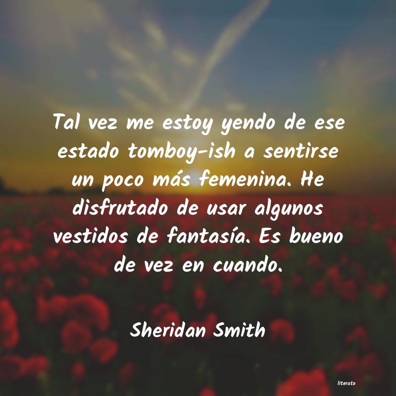 frases de Sheridan Smith