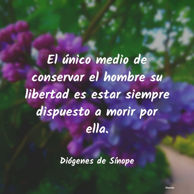 Frases de Diógenes de Sínope