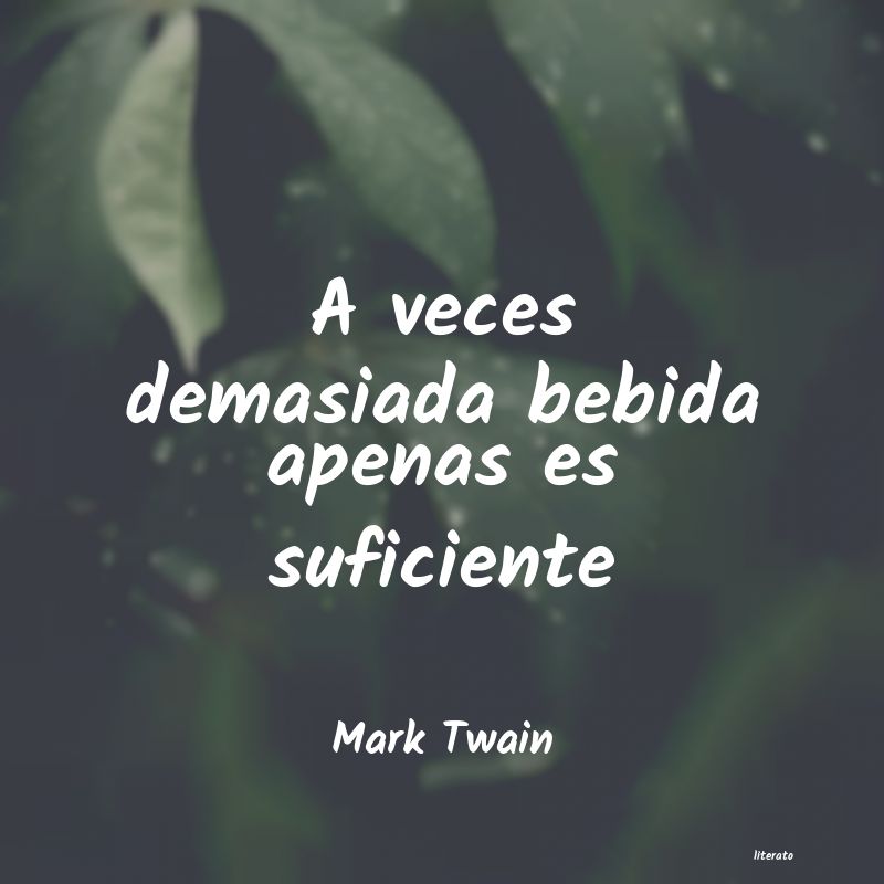 Frases de Mark Twain