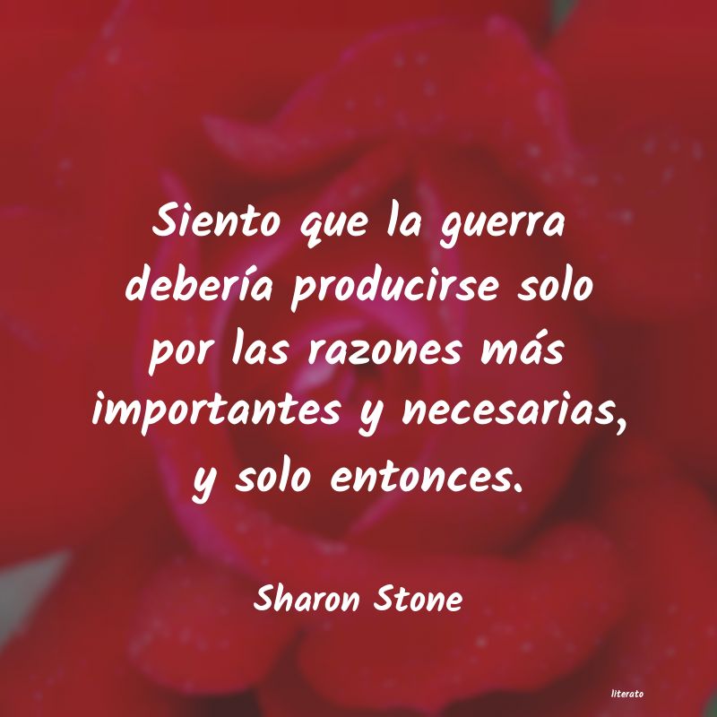 Frases de Sharon Stone