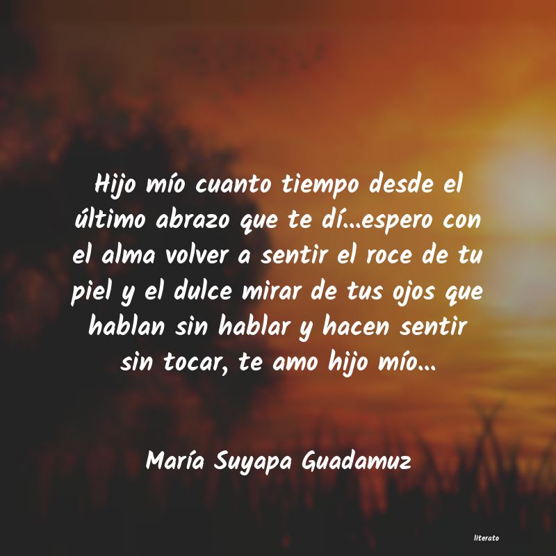 un hijo es una pregunta que le hacemos al destino