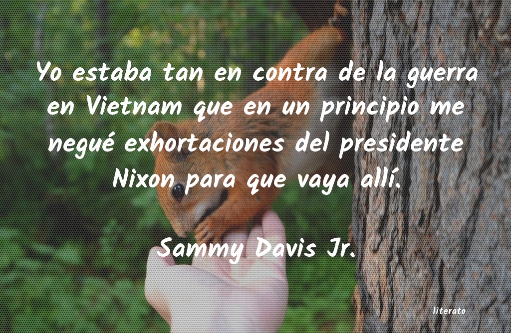 frases de Sammy Davis Jr.