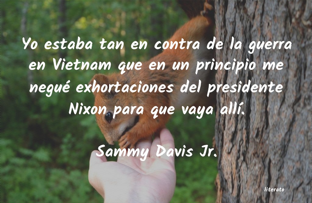 Frases de Sammy Davis Jr.