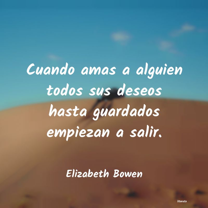 frases de Elizabeth Bowen