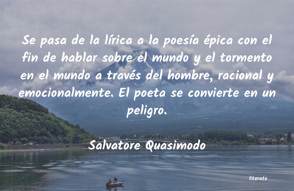 frases de Salvatore Quasimodo