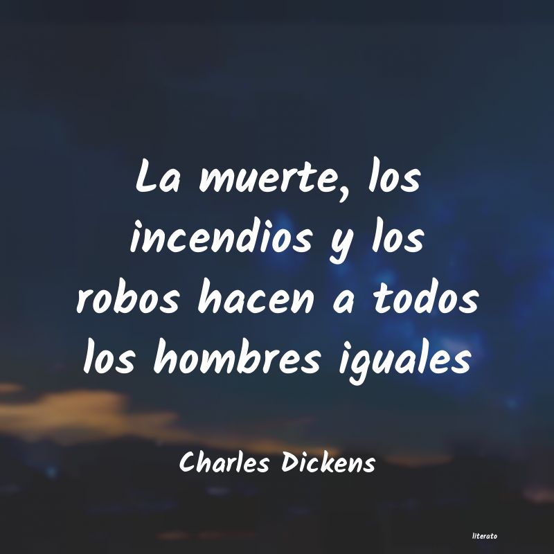 frases de Charles Dickens
