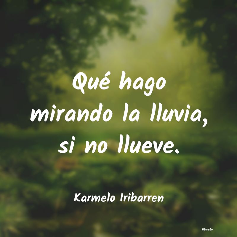 Frases de Karmelo Iribarren