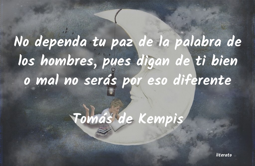 Frases de Tomás de Kempis