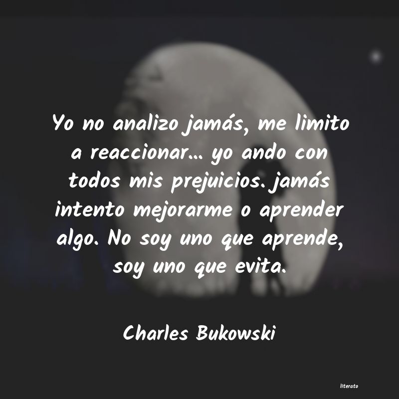 Frases de Charles Bukowski