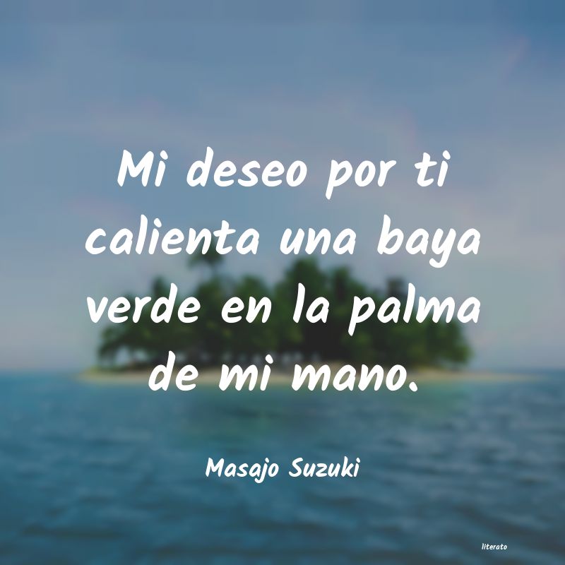 Frases de Masajo Suzuki