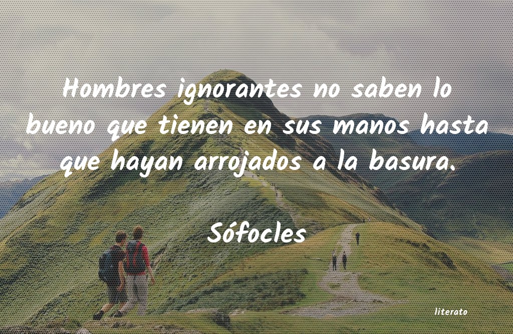 frases de Sófocles