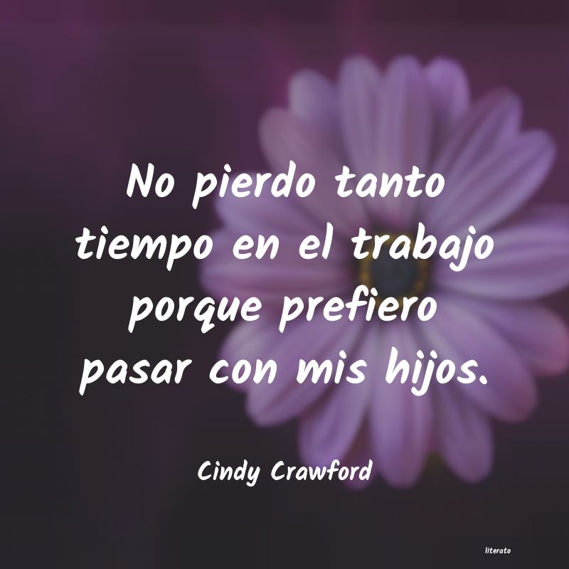 frases de Cindy Crawford