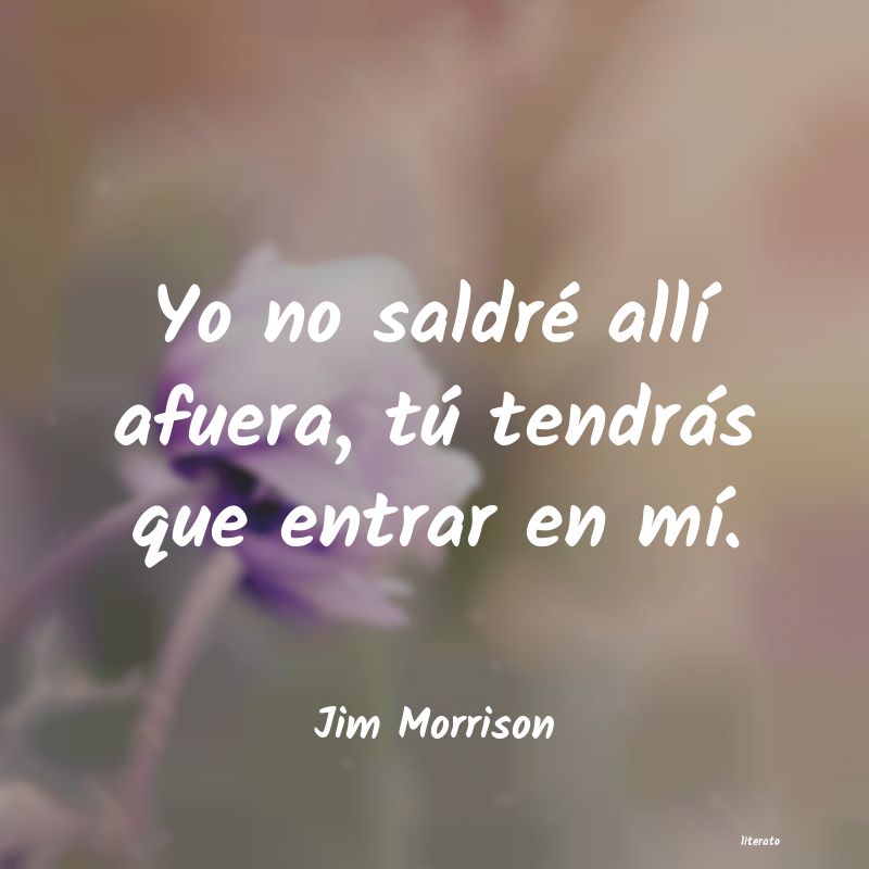 frases de Jim Morrison