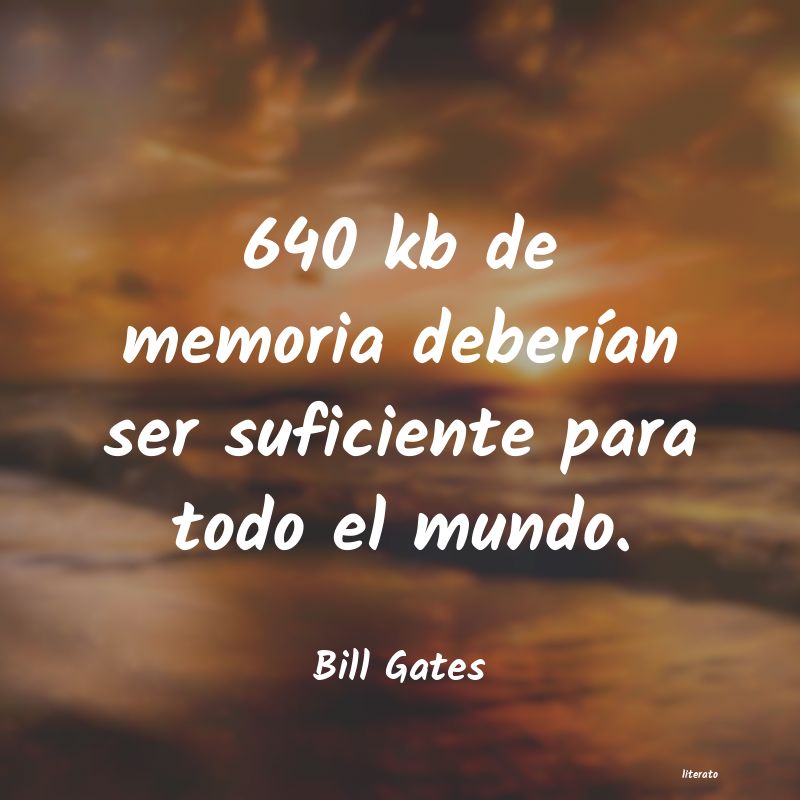 Frases de Bill Gates