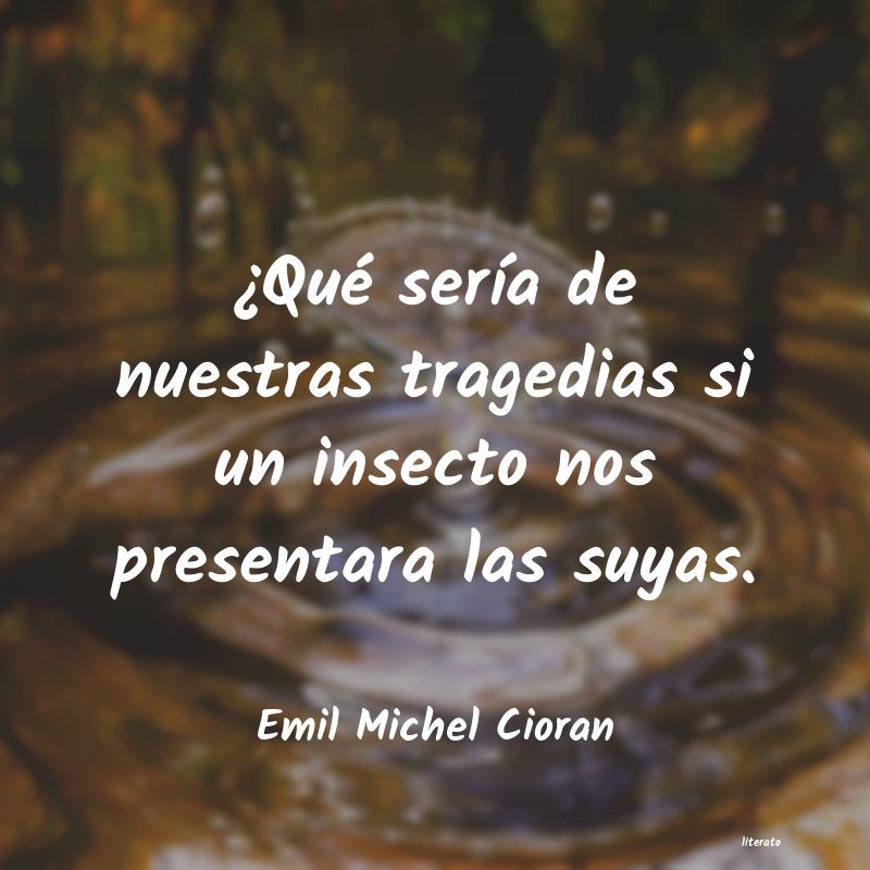 Frases de Emil Michel Cioran