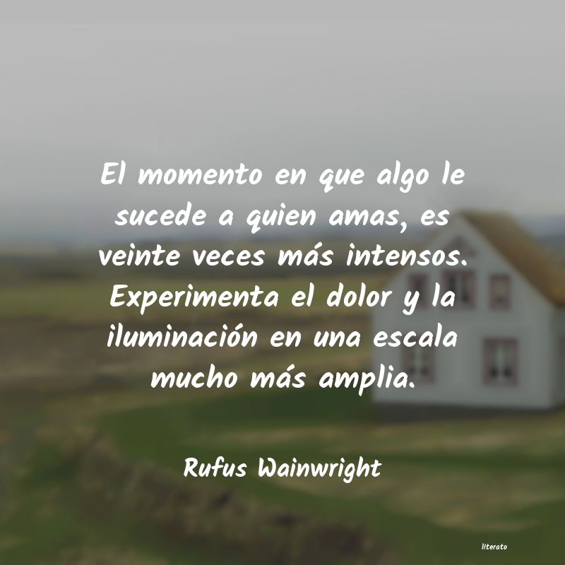 frases de Rufus Wainwright