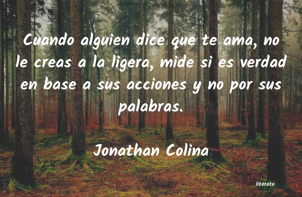 Frases de Jonathan Colina