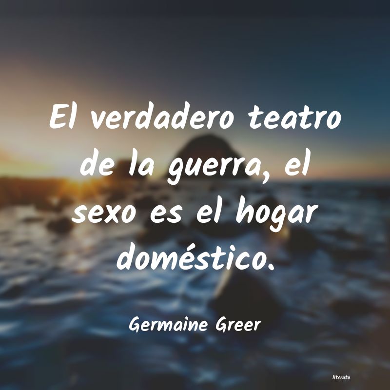 frases de Germaine Greer
