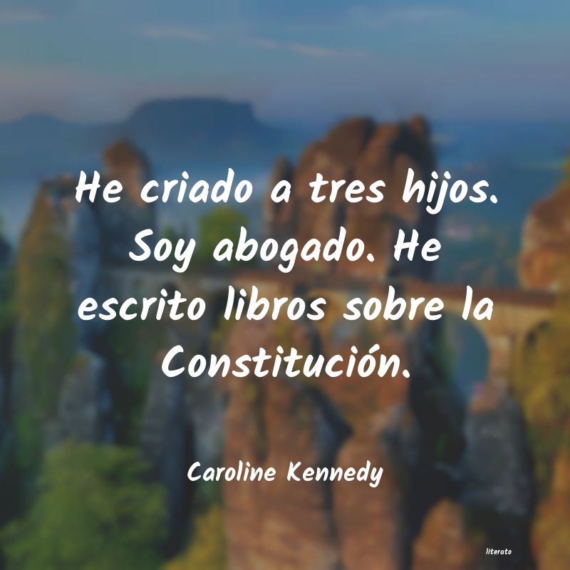 Frases de Caroline Kennedy