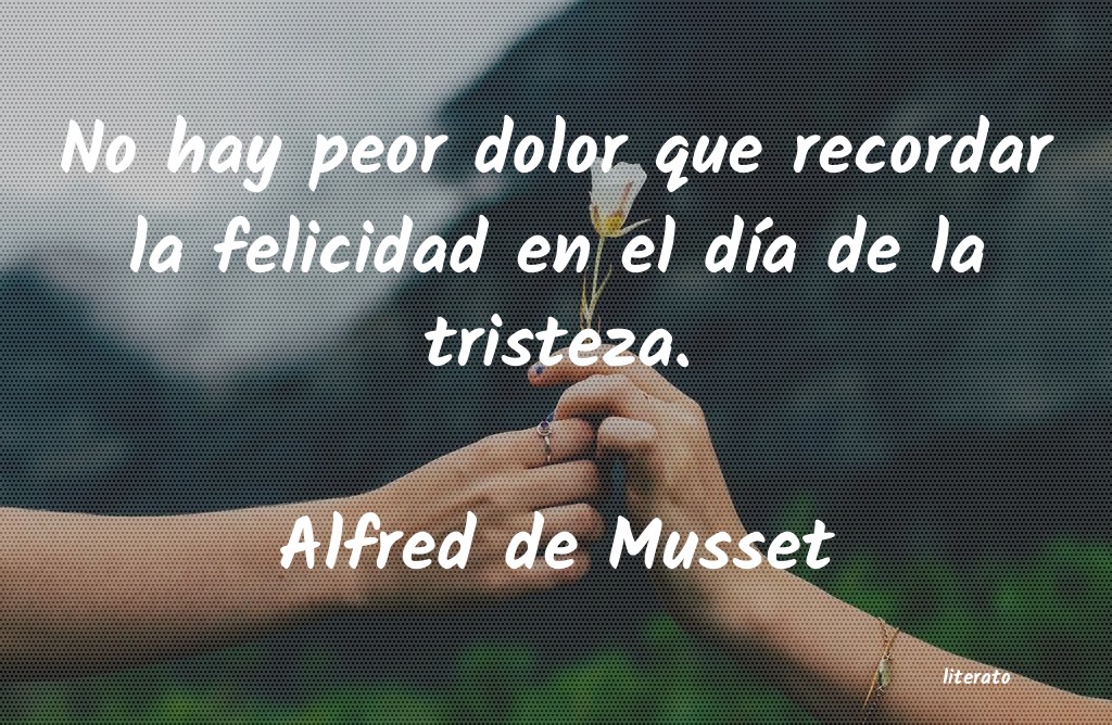 frases de Alfred de Musset