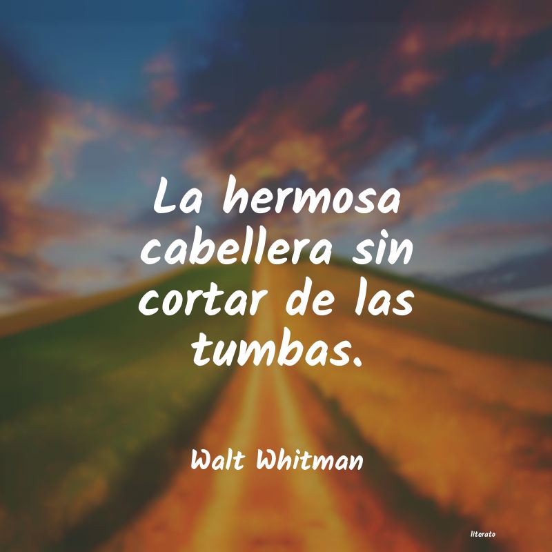 Frases de Walt Whitman