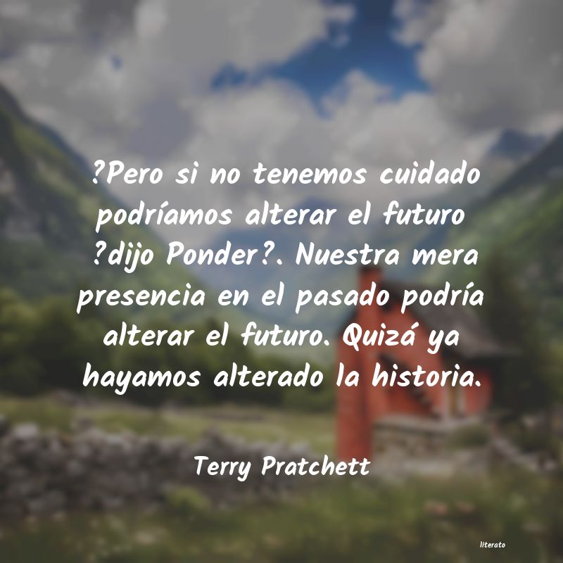 Frases de Terry Pratchett