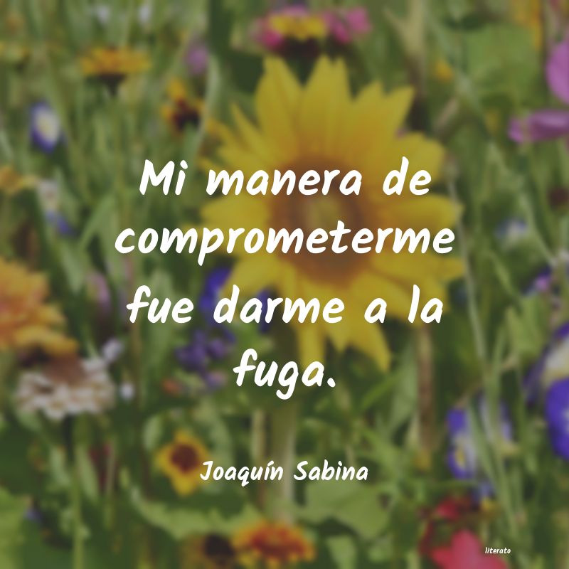 joaquin sabina lo malo del amor