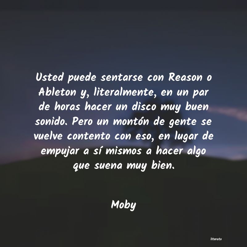 Frases de Moby