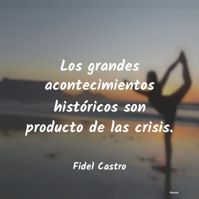 frases de Fidel Castro