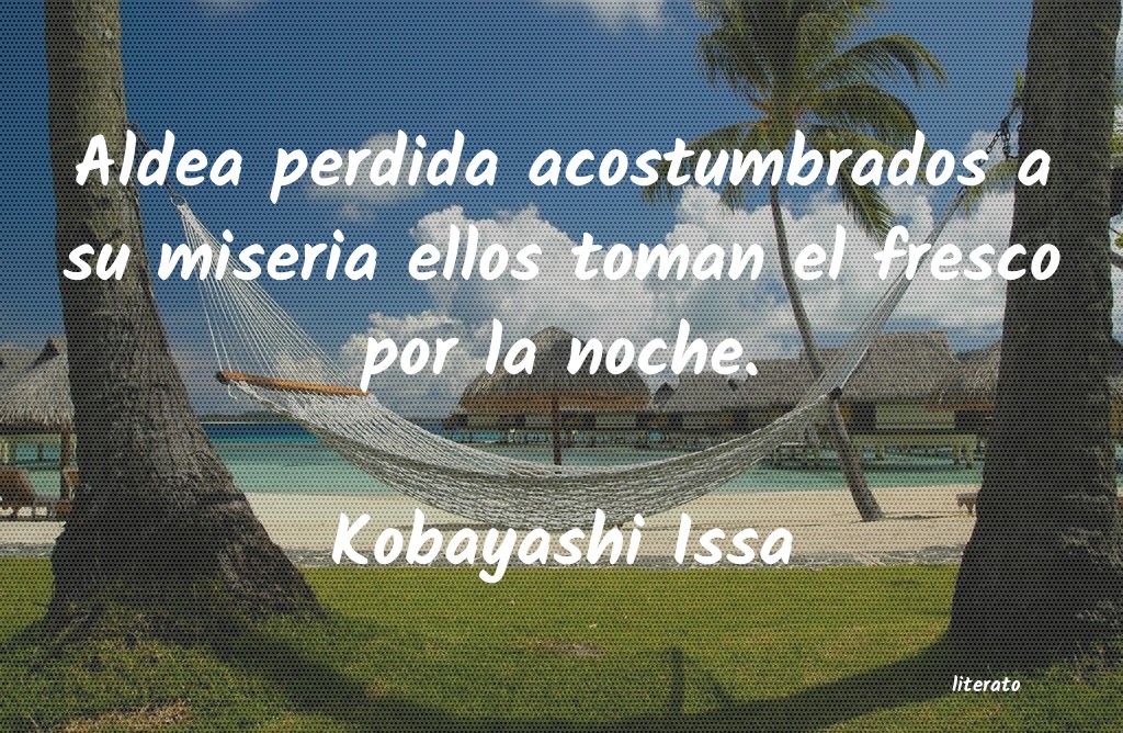 frases de Kobayashi Issa