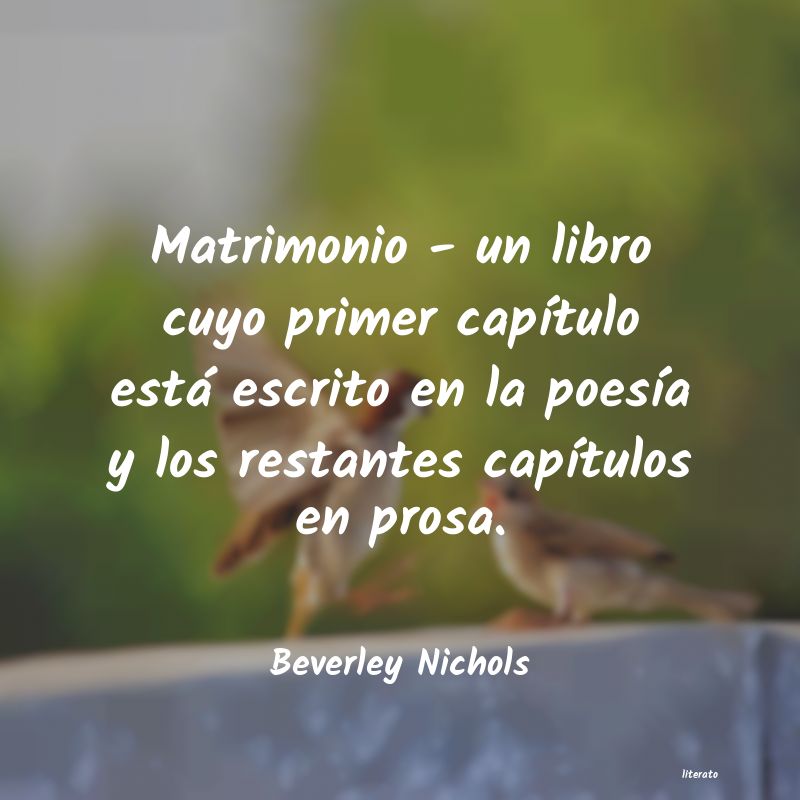 Frases de Beverley Nichols