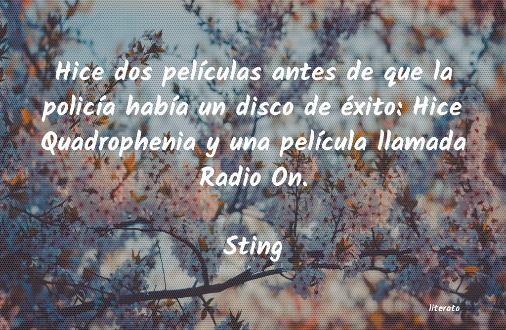 frases de Sting