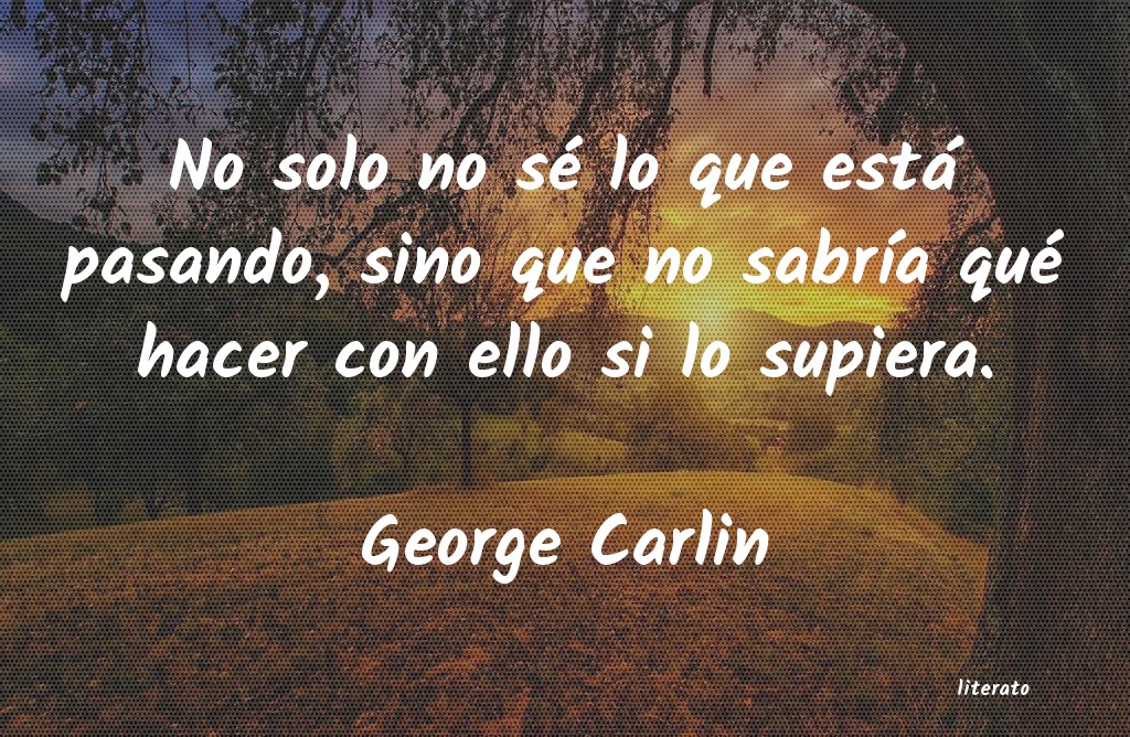 Frases de George Carlin