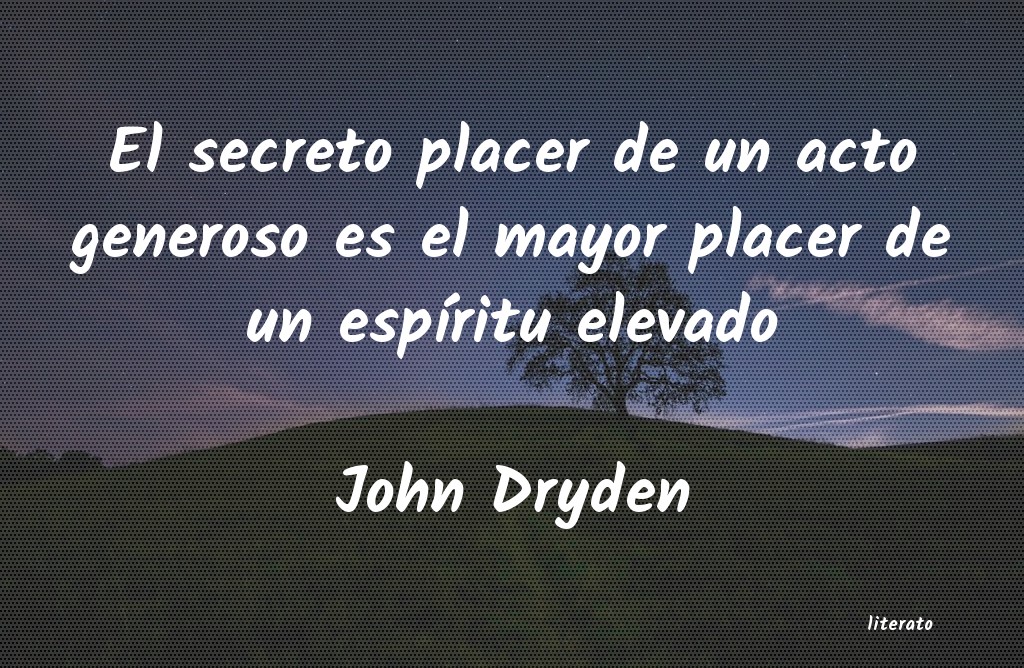 frases de John Dryden