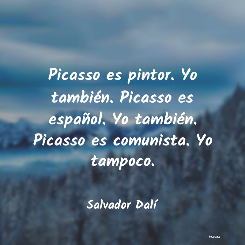 frases de Salvador DalÃ
