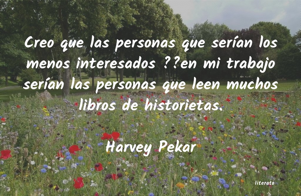 Frases de Harvey Pekar