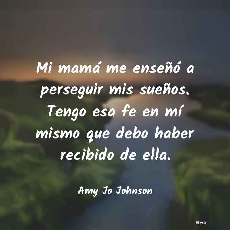 frases de Amy Jo Johnson