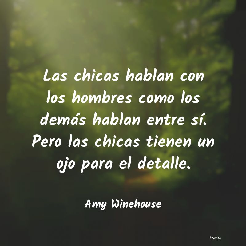 frases de Amy Winehouse