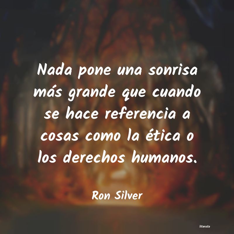 Frases de Ron Silver