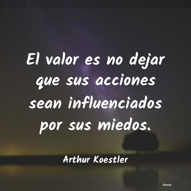 frases de Arthur Koestler