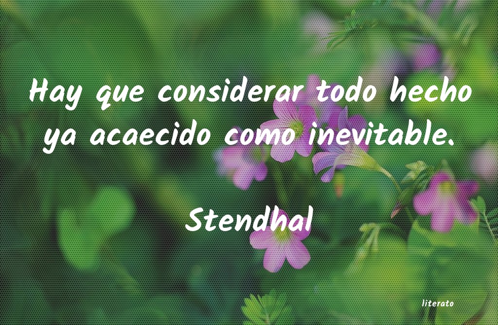 frases de Stendhal