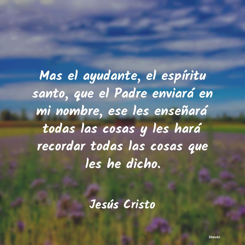 Frases de Jesús Cristo