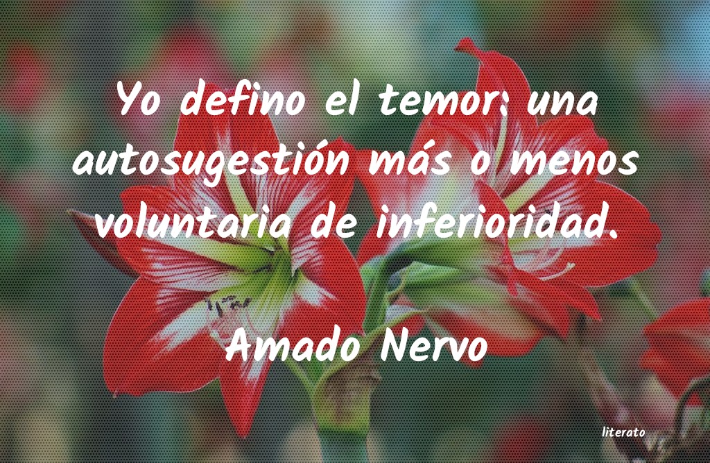 frases de Amado Nervo