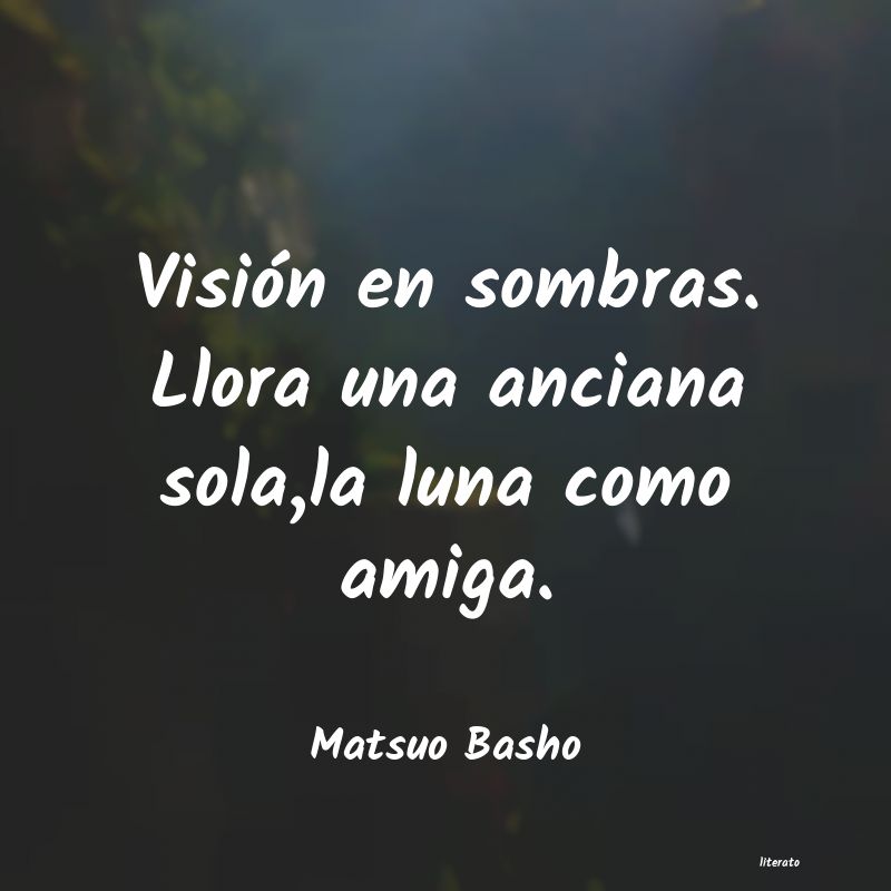 Frases de Matsuo Basho