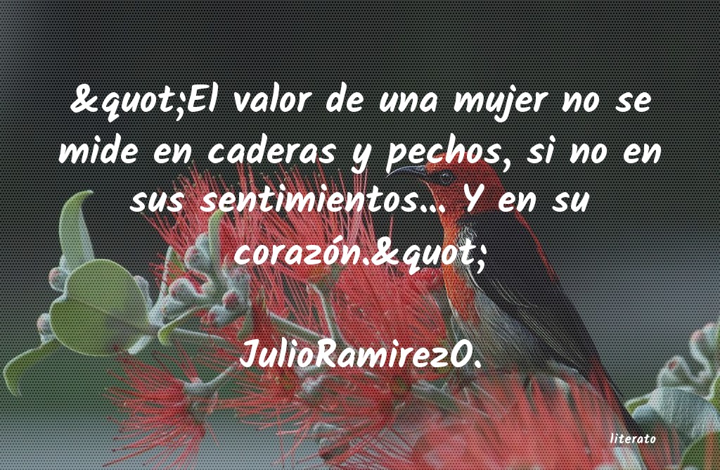 frases de JulioRamirezO.