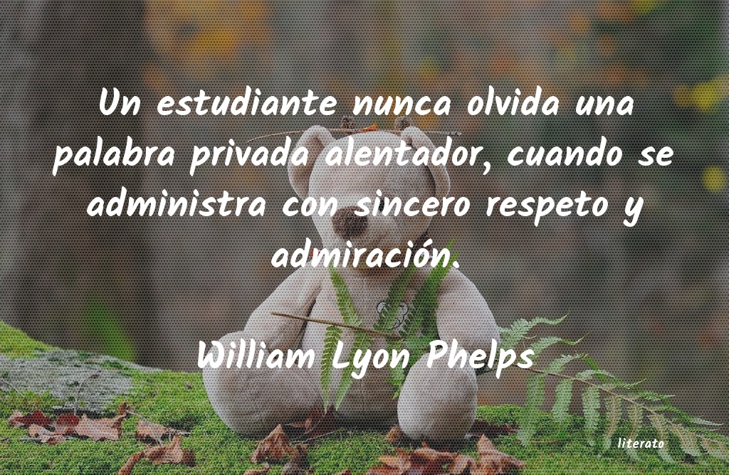 frases de William Lyon Phelps